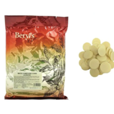 BERYL'S GOURMET WHITE COMPOUND COINS (1 KG X PKT)